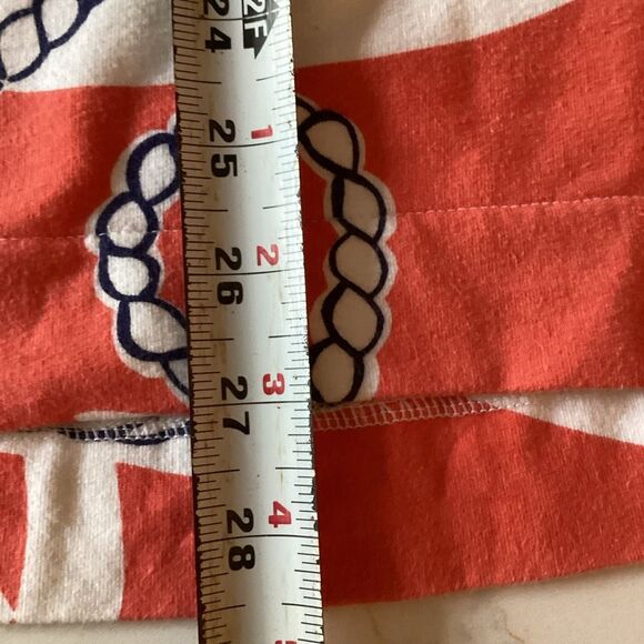 Lilly Pulitzer Booze Cruise Popover Sz S 1/2 Zip Tango Orange - Picture 7 of 7